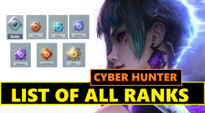 Cyber Hunter All Ranks List