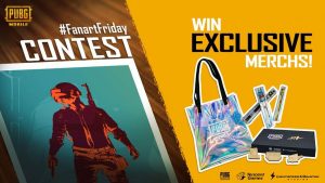 PUBG Mobile #FanArtFriday Contest : Win Exclusive PUBG Mobile Merchs!