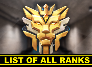 Rules of Survival List of All Ranks