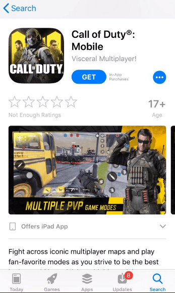 Download Call of Duty Mobile iOS Version