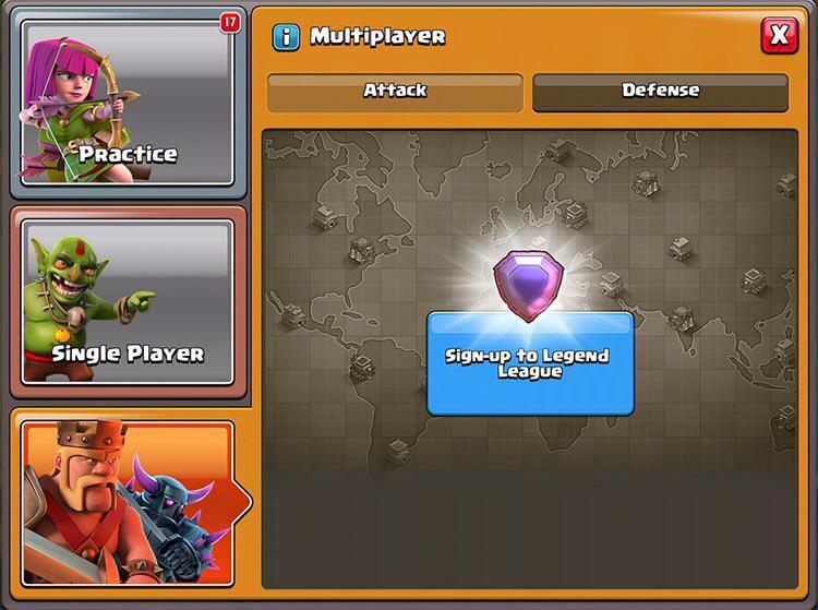 Clash of Clans Legend League