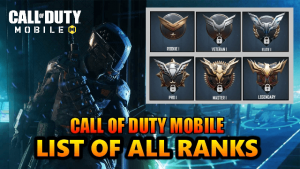 Call of Duty Mobile: List of All Ranks
