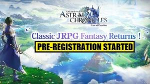 uBeeJoy has Started Pre-Registration of new JRPG Adventure Mobile Game "Astral Chronicles"