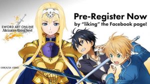 Bandai Namco Introduced New Mobile RPG 'SAO: Alicization Rising Steel': Pre-Register Now