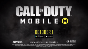 Call Of Duty Mobile Will Release On 1st October 2019