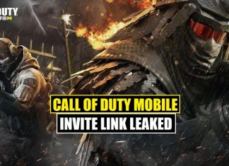 Call of Duty Mobile Playstore Beta Testing Invite Link Leaked