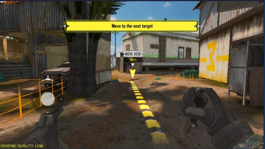 call of duty mobile training mode