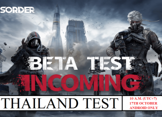 'Disorder' Is Going To Release Beta Test In Thailand on 17th October