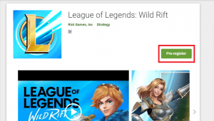 League of Legends Mobile Game 'Wild Rift' Is Now Available for Pre-Registration