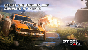 Pre-Register for Steel Rage: Robot Cars PvP Shooter Warfare