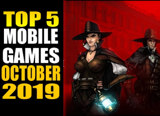 Top 5 Mobile Games To Play In October 2019
