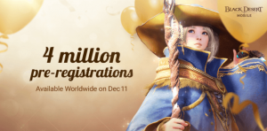 Black Desert Mobile Has Crossed 4 Million Pre-Registrations