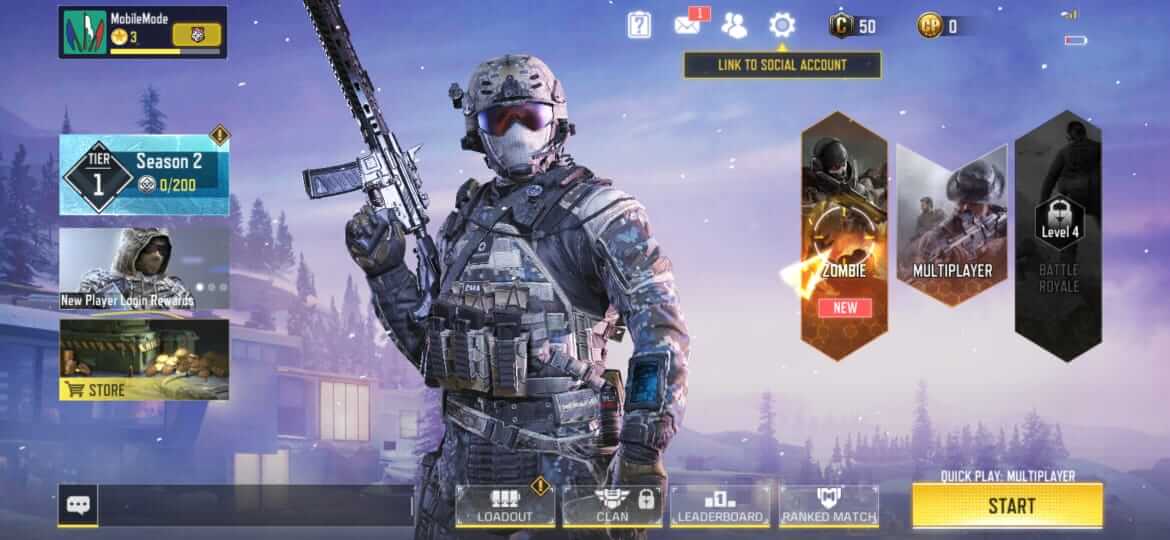 Call fo Duty Mobile Zombie Mode 4