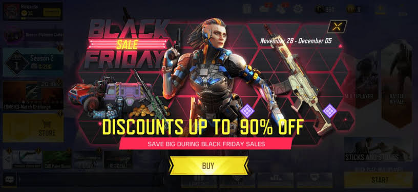 Call of Duty Mobile Black Friday Sale Is Live - Should You Buy Something? Ã¢â‚¬â€œ  Mobile Mode Gaming
