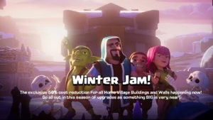 Clans of Clans Winter Jam is Here!