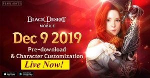 Black Desert Mobile Pre-Download Is Live Now!