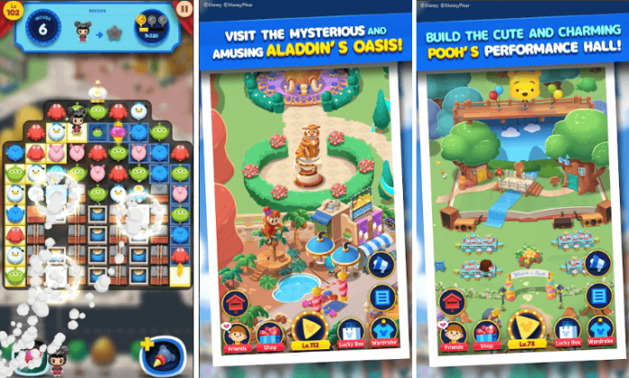 Disney POP TOWN Game Review – Mobile Mode Gaming