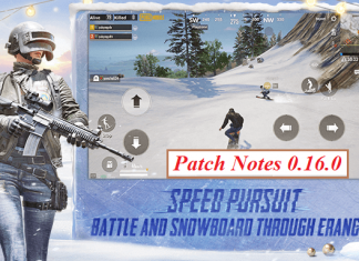 PUBG Mobile 0.16.0 Update Version Patch Notes