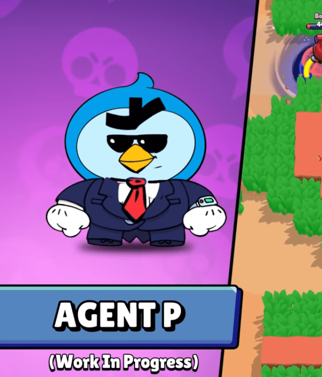 Znalezione obrazy dla zapytania: agent p brawl stars