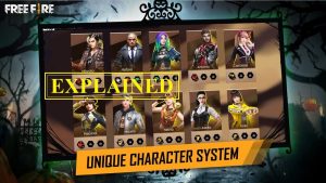 Garena Free Fire Character System Explained