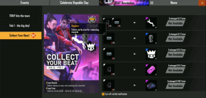 How To Complete Free Fire TRAP Revolution - Collect Your Beat Event