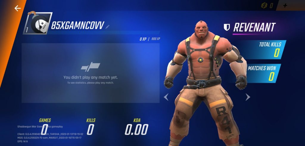 Shadowgun War Games Character System Explained