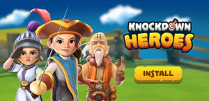 Knockdown Heroes is a medieval multiplayer action game for Android and iOS