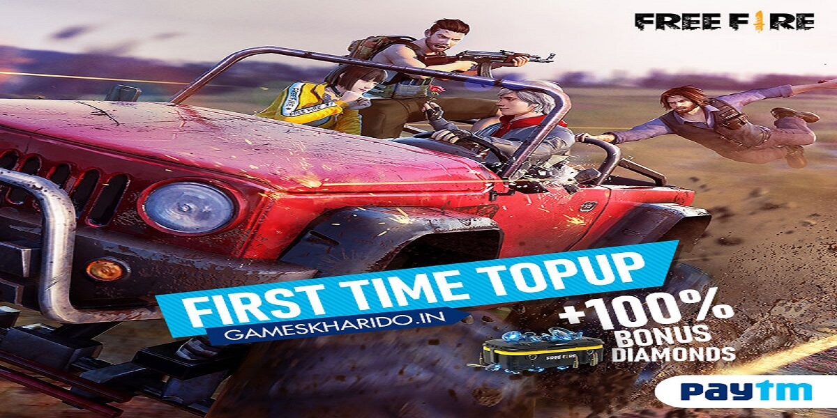 Games Kharido: Get 100% Top-Up Bonus In Free Fire - Mobile ...