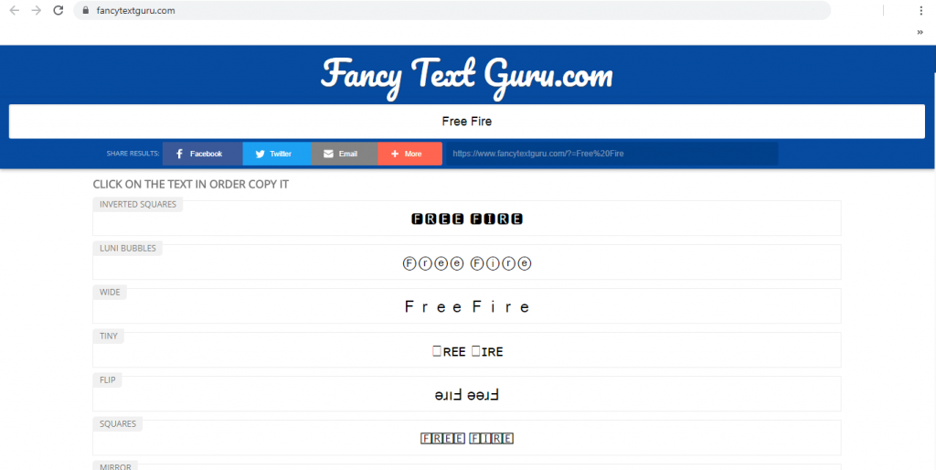 Here Is How To Write Fancy Name In Free Fire Mobile Mode Gaming