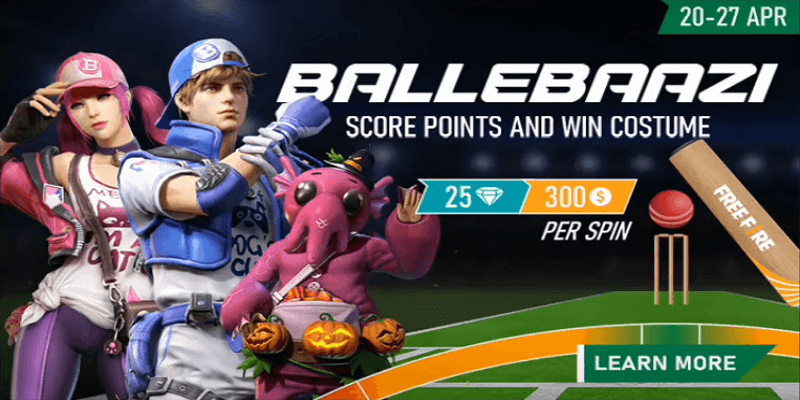 Free Fire: How To Play Ballebaazi Event To Score Points ...