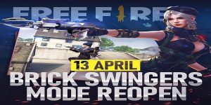 Free Fire 'Brick Swingers' Mode Is Coming Back On 13th April