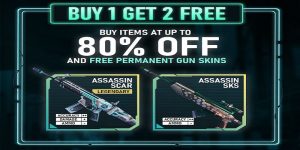Free Fire Introduced 'Buy 1 Get 2 Free' Event With Free Permanent Gun Skins