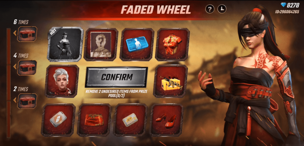 Free Fire Faded Wheel Event 5.0: Get Guaranteed Scarlet Flame Bundle