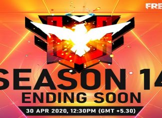 Free Fire Ranked Season 14 Ending On 30th April