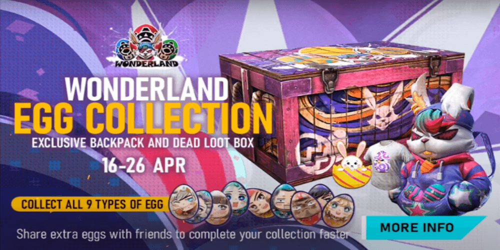 Free Fire How To Complete Wonderland Egg Collection Event Mobile Mode Gaming