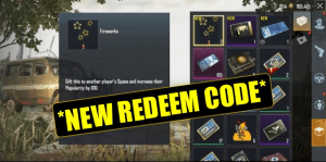 PUBG Mobile Fireworks Redeem Code - April 2020