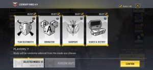 Now You Can Select Game Modes in Call of Duty Mobile Ranked Matches
