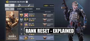 Call of Duty Mobile Rank Reset (Tier Drop) System Explained