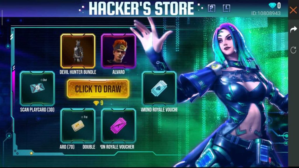 The Super Hacker Store is back! 👾 Grab - Garena Free Fire