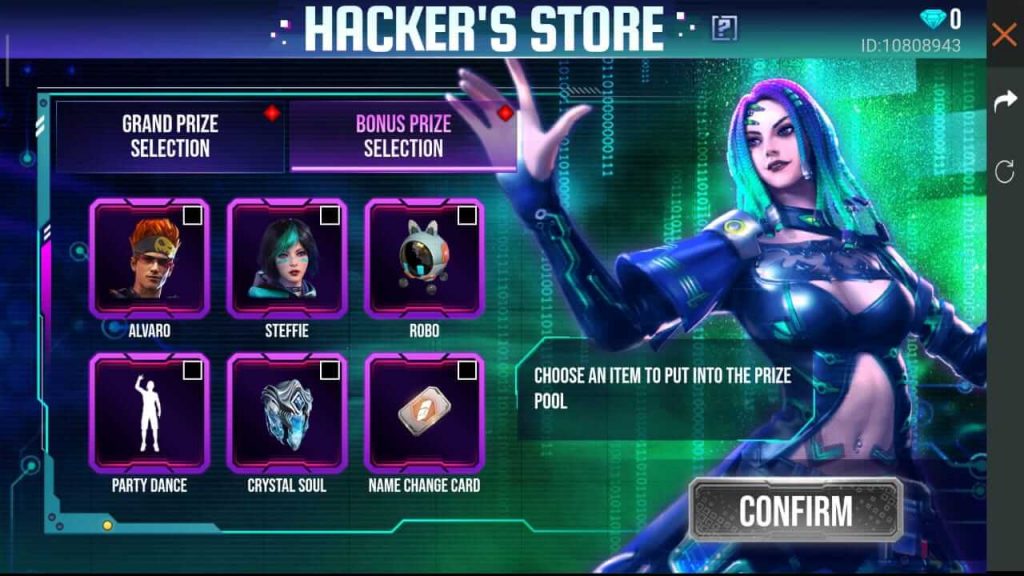 Free Fire Hacker's Store 5.0: How To Spin And Win – Mobile Mode Gaming