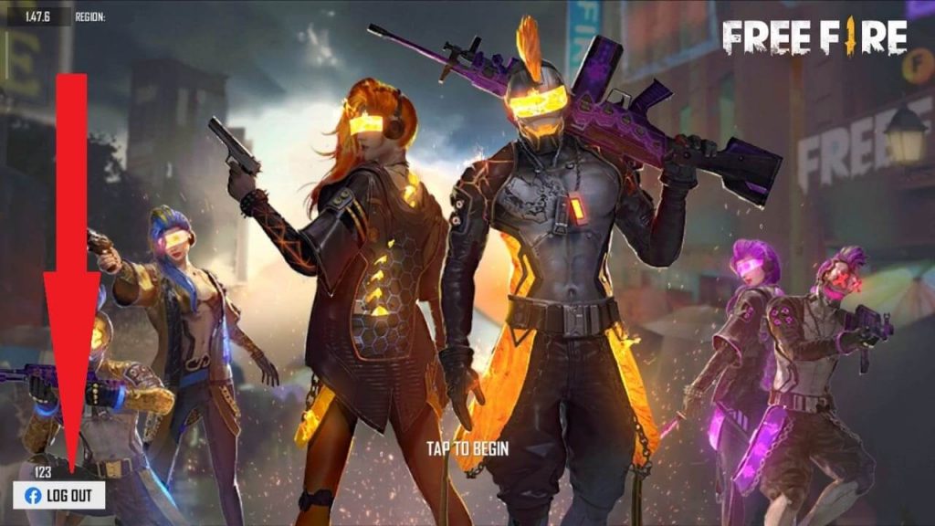 How To Log Out Sign Out In Garena Free Fire Mobile Mode Gaming