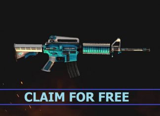 Free Fire Is Giving Away 'M4A1- Ice Blue' Permanent Skin For Free