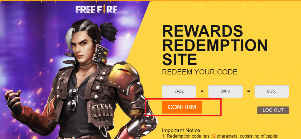 What Is Free Fire Redemption Code How To Redeem Mobile Mode Gaming