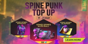 Free Fire: How To Get Spikey Spines Items For Free