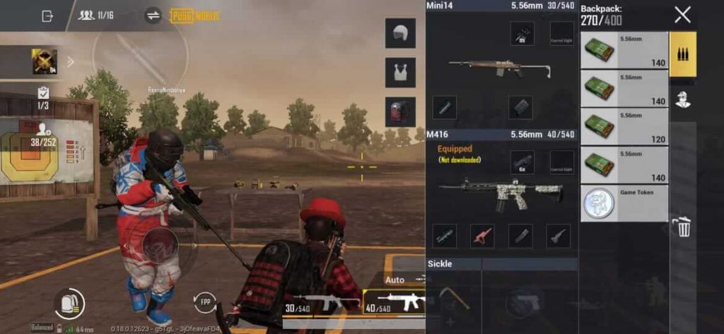 shoot in pubg mobile pc