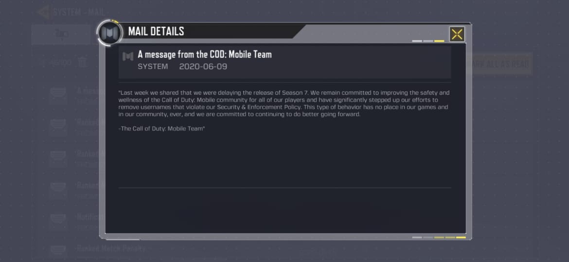 Call of Duty Mobile To Ban Players With Offensive Names Mobile Mode