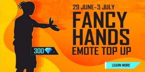 Free Fire Giving Away ‘Fancy Hands’ Emote For Free