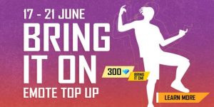 Free Fire Giving Away 'Bring It On' Emote For Free