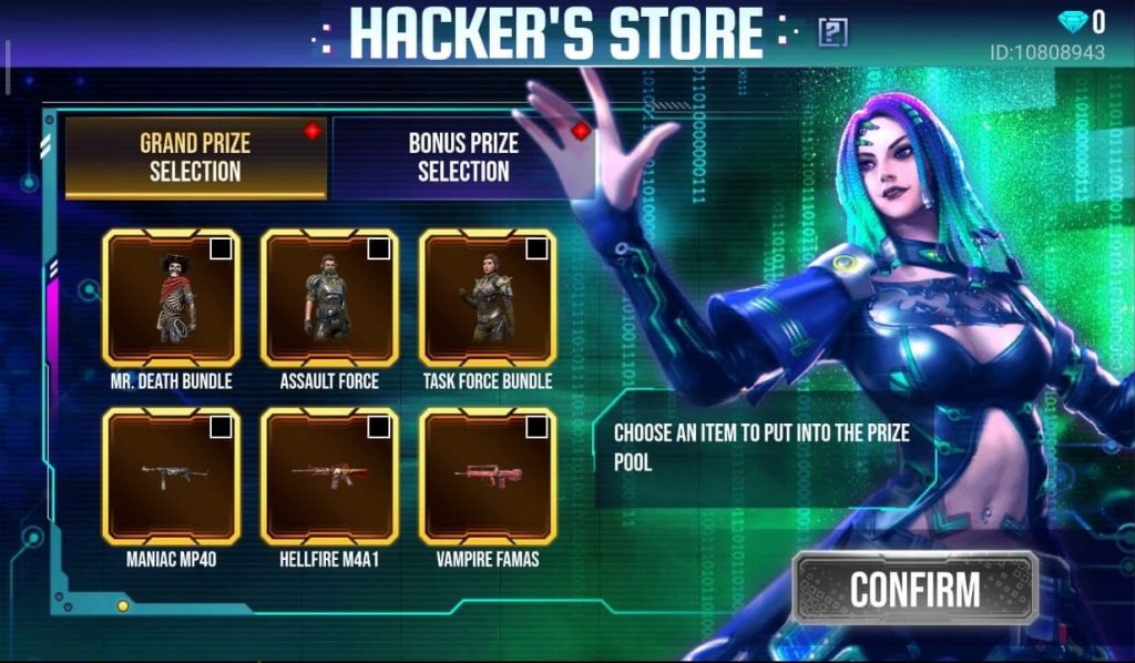 Free Fire Hacker S Store 6 0 July 2020 Complete Details Mobile Mode Gaming