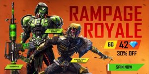 Free Fire Rampage Royale Details: Get Venom Touch Bundle & Hunger Strike Bundle